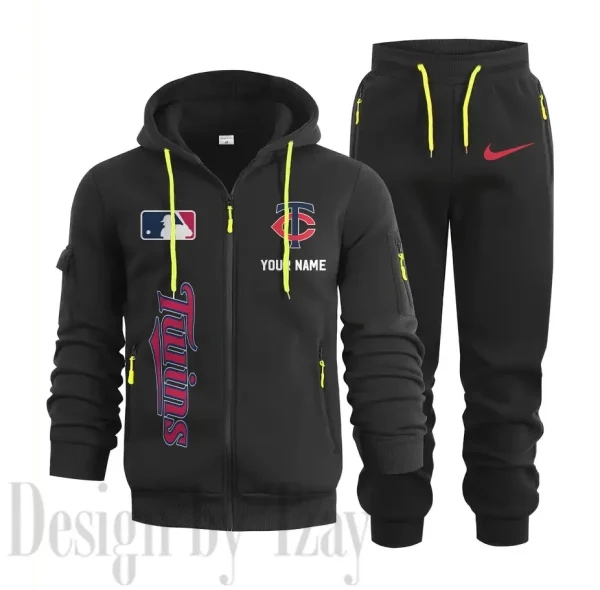 Minnesota Twins Sports Tracksuit Jogging Men's Clothing Casual for Men Daily Style 2025 SPTSTJM081 - Image 3
