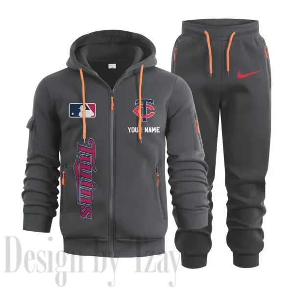 Minnesota Twins Sports Tracksuit Jogging Men's Clothing Casual for Men Daily Style 2025 SPTSTJM081 - Image 8