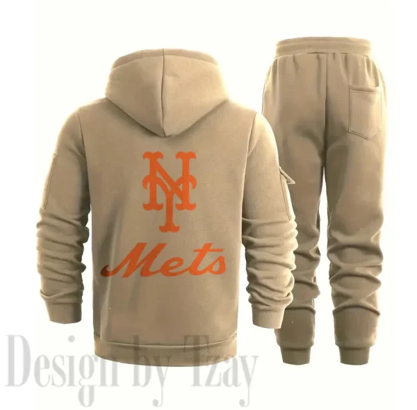 New York Mets Sports Tracksuit Jogging Men's Clothing Casual for Men Daily Style 2025 SPTSTJM082 - Image 7