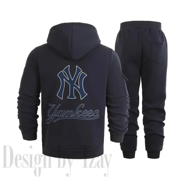 New York Yankees Sports Tracksuit Jogging Men's Clothing Casual for Men Daily Style 2025 SPTSTJM083 - Image 5