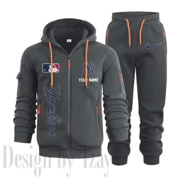 New York Yankees Sports Tracksuit Jogging Men's Clothing Casual for Men Daily Style 2025 SPTSTJM083 - Image 8