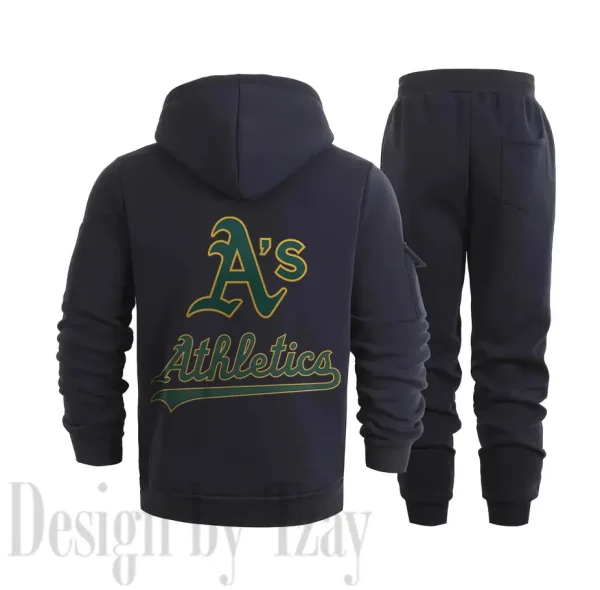 Oakland Athletics Sports Tracksuit Jogging Men's Clothing Casual for Men Daily Style 2025 SPTSTJM084 - Image 2