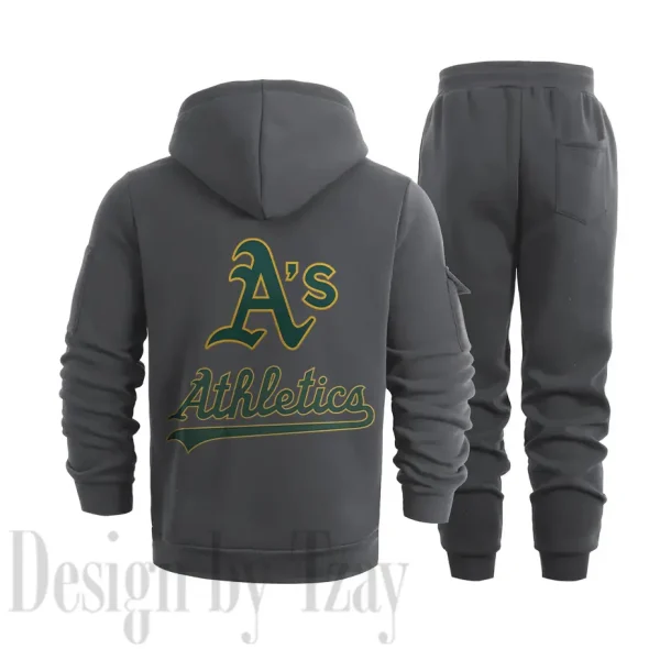 Oakland Athletics Sports Tracksuit Jogging Men's Clothing Casual for Men Daily Style 2025 SPTSTJM084 - Image 4