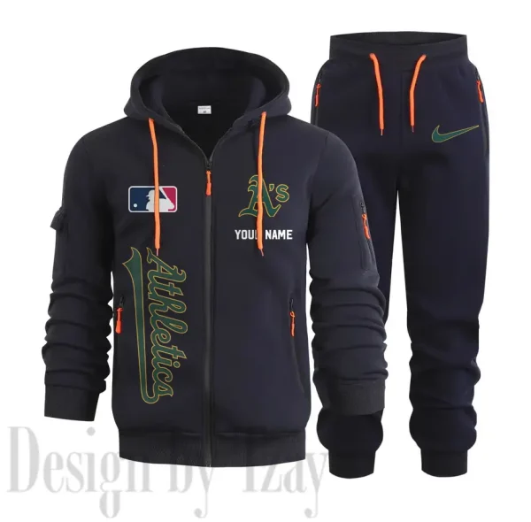 Oakland Athletics Sports Tracksuit Jogging Men's Clothing Casual for Men Daily Style 2025 SPTSTJM084