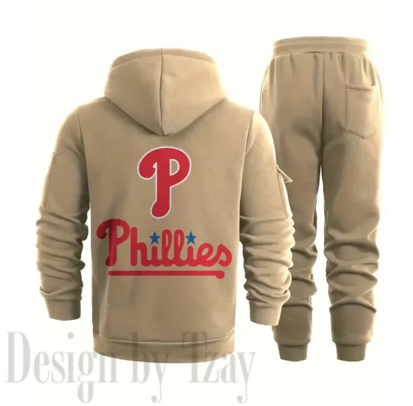 Philadelphia Phillies Sports Tracksuit Jogging Men's Clothing Casual for Men Daily Style 2025 SPTSTJM085 - Image 2