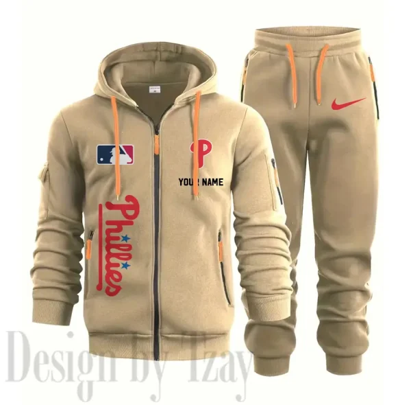 Philadelphia Phillies Sports Tracksuit Jogging Men's Clothing Casual for Men Daily Style 2025 SPTSTJM085 - Image 4