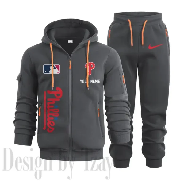 Philadelphia Phillies Sports Tracksuit Jogging Men's Clothing Casual for Men Daily Style 2025 SPTSTJM085 - Image 6
