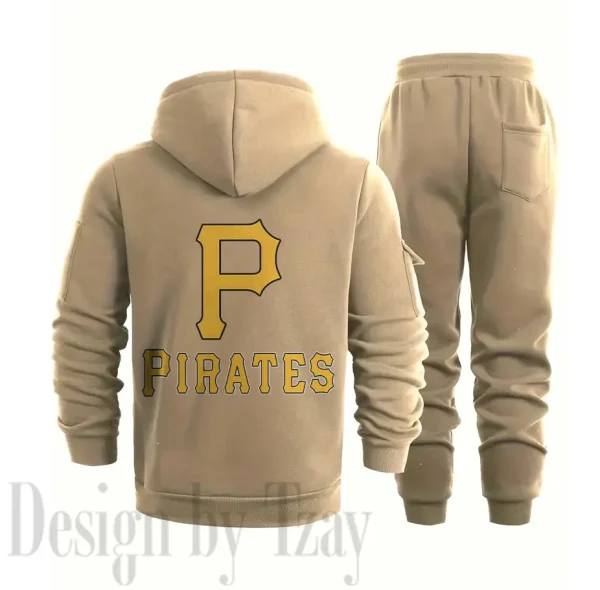 Pittsburgh Pirates Sports Tracksuit Jogging Men's Clothing Casual for Men Daily Style 2025 SPTSTJM086 - Image 3