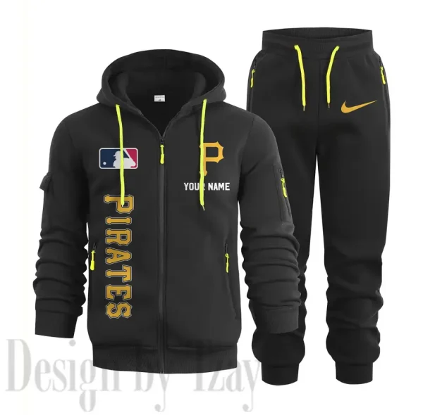 Pittsburgh Pirates Sports Tracksuit Jogging Men's Clothing Casual for Men Daily Style 2025 SPTSTJM086 - Image 6