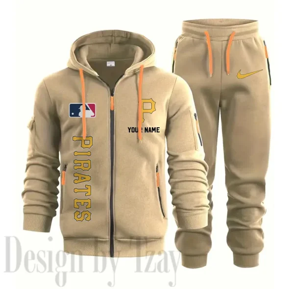 Pittsburgh Pirates Sports Tracksuit Jogging Men's Clothing Casual for Men Daily Style 2025 SPTSTJM086 - Image 8
