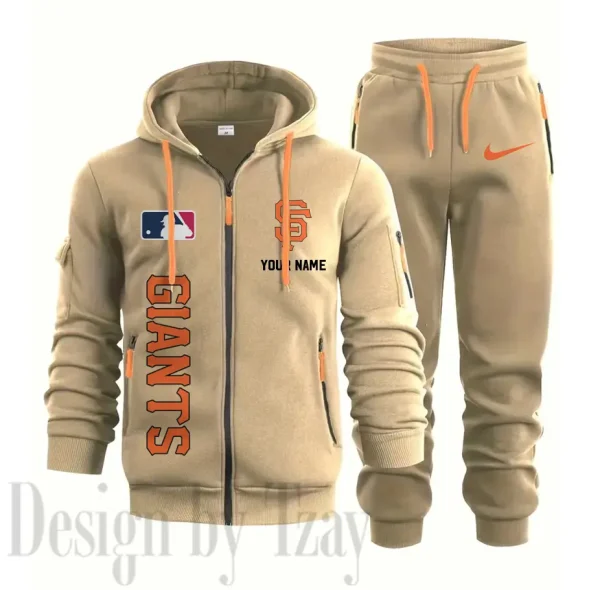 San Francisco Giants Sports Tracksuit Jogging Men's Clothing Casual for Men Daily Style 2025 SPTSTJM088 - Image 6