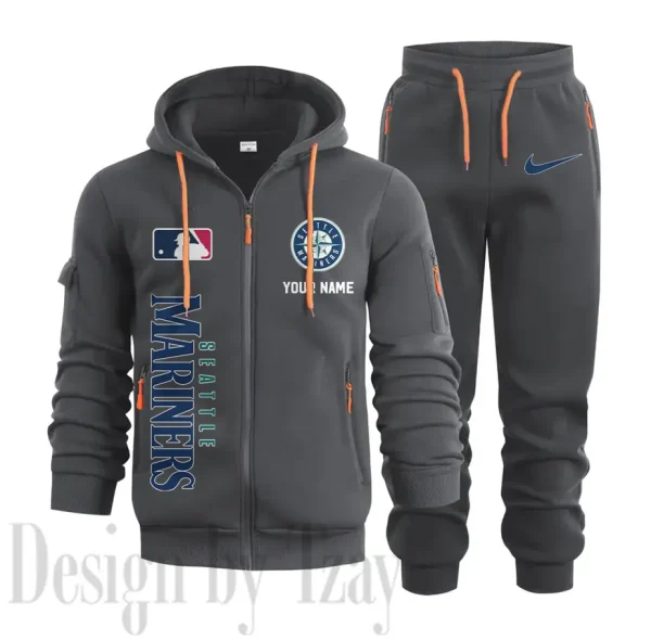 Seattle Mariners Sports Tracksuit Jogging Men's Clothing Casual for Men Daily Style 2025 SPTSTJM089 - Image 3