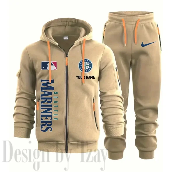 Seattle Mariners Sports Tracksuit Jogging Men's Clothing Casual for Men Daily Style 2025 SPTSTJM089 - Image 4