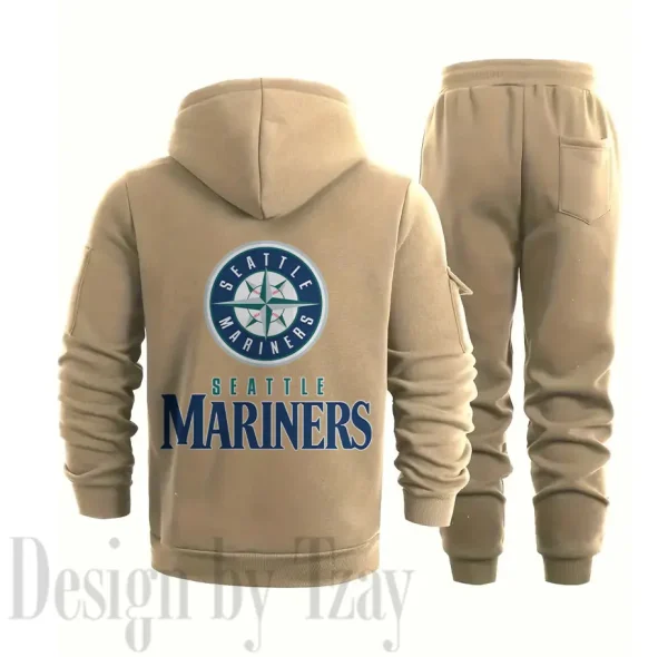 Seattle Mariners Sports Tracksuit Jogging Men's Clothing Casual for Men Daily Style 2025 SPTSTJM089 - Image 5