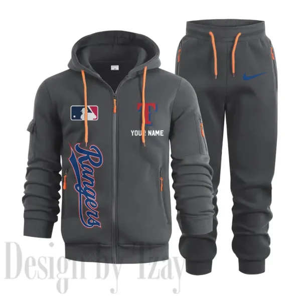 Texas Rangers Sports Tracksuit Jogging Men's Clothing Casual for Men Daily Style 2025 SPTSTJM092 - Image 5