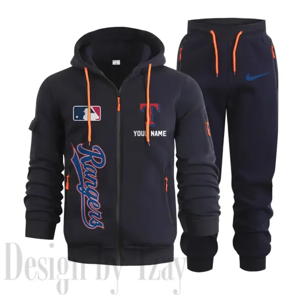 Texas Rangers Sports Tracksuit Jogging Men's Clothing Casual for Men Daily Style 2025 SPTSTJM092 - Image 6
