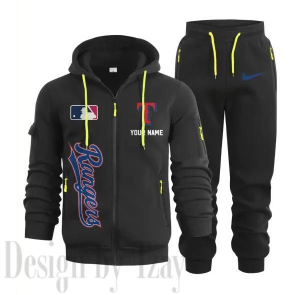Texas Rangers Sports Tracksuit Jogging Men's Clothing Casual for Men Daily Style 2025 SPTSTJM092 - Image 7