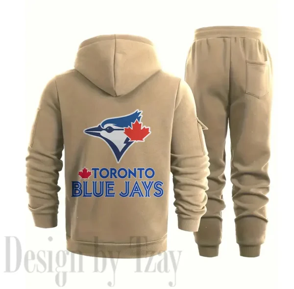 Toronto Blue Jays Sports Tracksuit Jogging Men's Clothing Casual for Men Daily Style 2025 SPTSTJM093 - Image 3