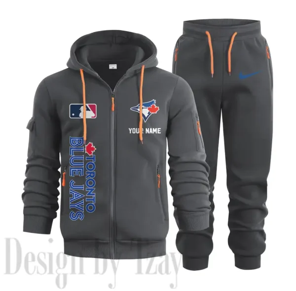 Toronto Blue Jays Sports Tracksuit Jogging Men's Clothing Casual for Men Daily Style 2025 SPTSTJM093 - Image 4