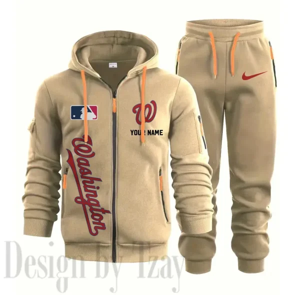 Washington Nationals Sports Tracksuit Jogging Men's Clothing Casual for Men Daily Style 2025 SPTSTJM094 - Image 4