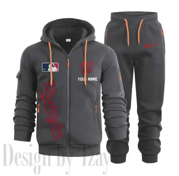 Washington Nationals Sports Tracksuit Jogging Men's Clothing Casual for Men Daily Style 2025 SPTSTJM094 - Image 8