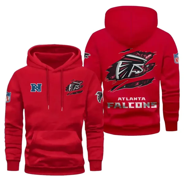 Atlanta Falcons Limited Edition Pocket Pullover Hoodie New 2025 AZ2DHD066 - Image 3