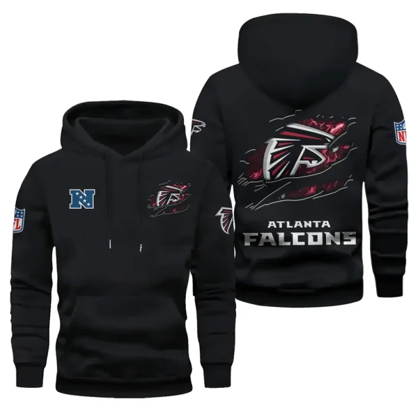 Atlanta Falcons Limited Edition Pocket Pullover Hoodie New 2025 AZ2DHD066 - Image 6