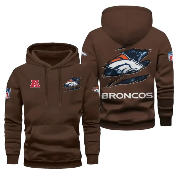 Denver Broncos Limited Edition Pocket Pullover Hoodie New 2025 AZ2DHD074 - Image 5