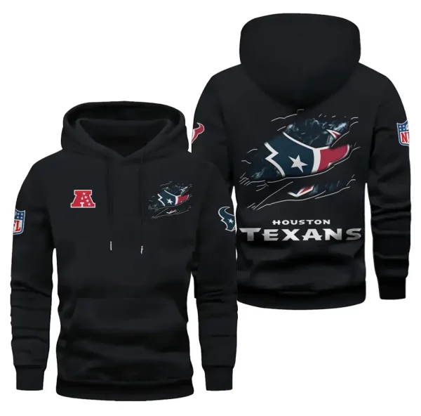 Houston Texans Limited Edition Pocket Pullover Hoodie New 2025 AZ2DHD077