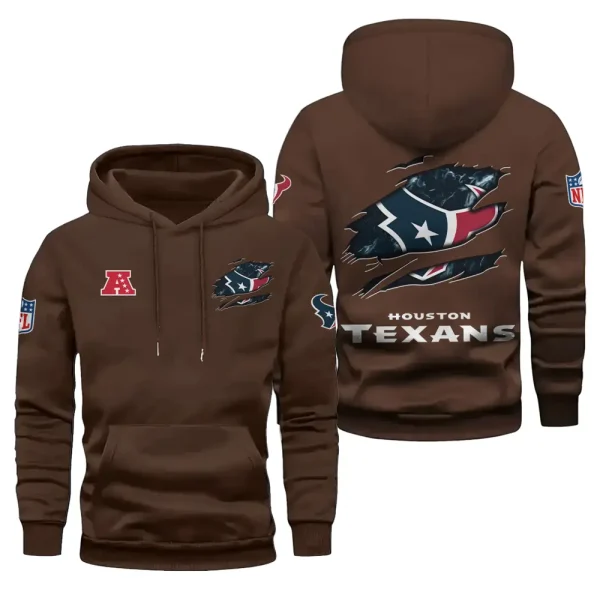 Houston Texans Limited Edition Pocket Pullover Hoodie New 2025 AZ2DHD077 - Image 3