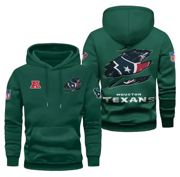 Houston Texans Limited Edition Pocket Pullover Hoodie New 2025 AZ2DHD077 - Image 4