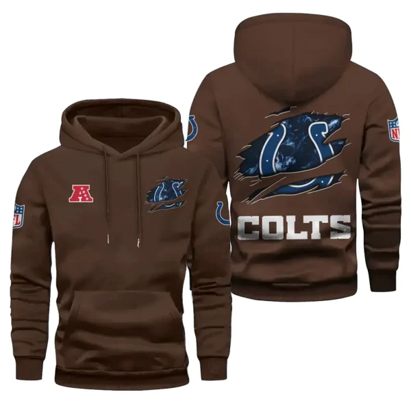 Indianapolis Colts Limited Edition Pocket Pullover Hoodie New 2025 AZ2DHD078