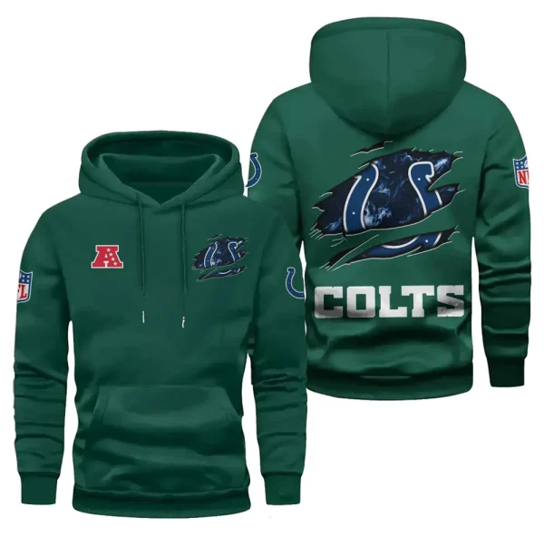 Indianapolis Colts Limited Edition Pocket Pullover Hoodie New 2025 AZ2DHD078 - Image 4
