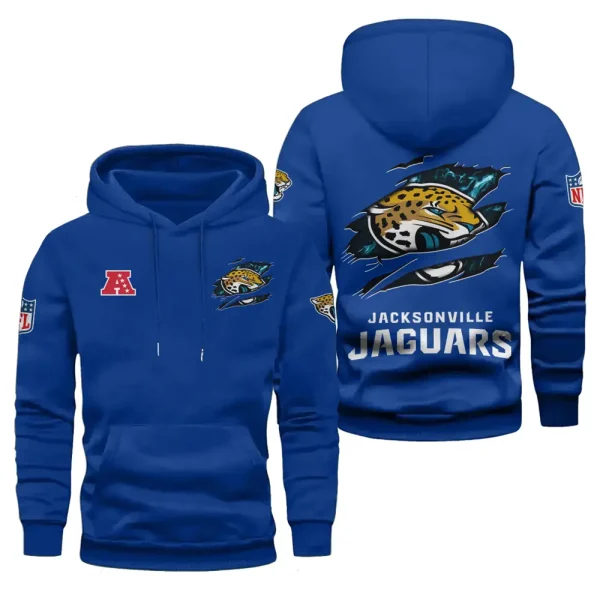Jacksonville Jaguars Limited Edition Pocket Pullover Hoodie New 2025 AZ2DHD079 - Image 6