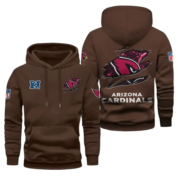 Arizona Cardinals Limited Edition Pocket Pullover Hoodie New 2025 AZ2DHD065 - Image 3
