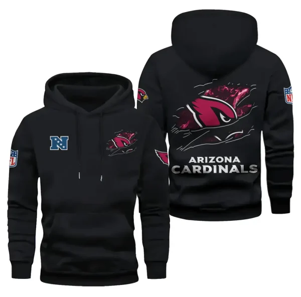 Arizona Cardinals Limited Edition Pocket Pullover Hoodie New 2025 AZ2DHD065 - Image 4