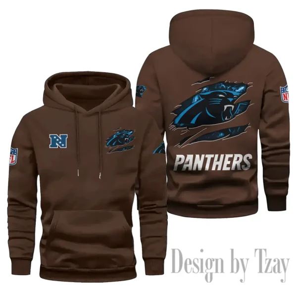 Carolina Panthers Limited Edition Pocket Pullover Hoodie New 2025 AZ2DHD069 - Image 4