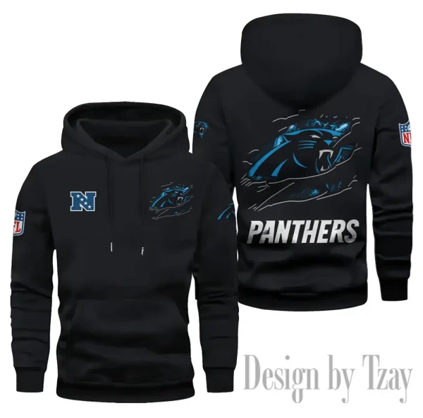 Carolina Panthers Limited Edition Pocket Pullover Hoodie New 2025 AZ2DHD069 - Image 5
