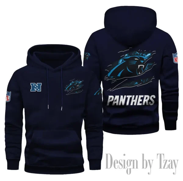 Carolina Panthers Limited Edition Pocket Pullover Hoodie New 2025 AZ2DHD069 - Image 6