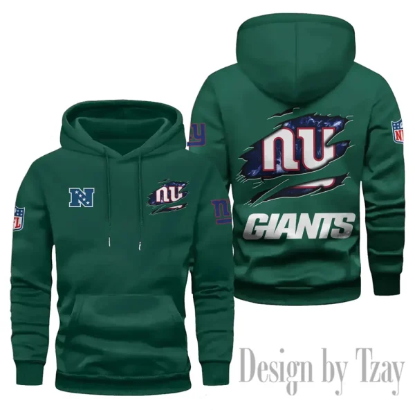 New York Giants Limited Edition Pocket Pullover Hoodie New 2025 AZ2DHD088 - Image 2
