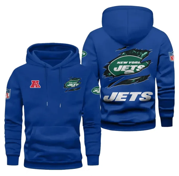 New York Jets Limited Edition Pocket Pullover Hoodie New 2025 AZ2DHD089 - Image 6