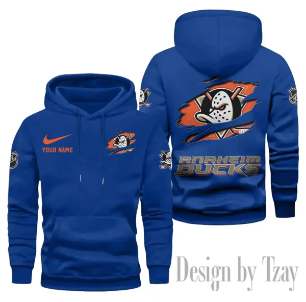Anaheim Ducks Limited Edition Pocket Pullover Hoodie New 2025 AZ2DHD110 - Image 5
