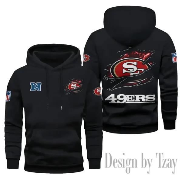 San Francisco 49ers Limited Edition Pocket Pullover Hoodie New 2025 AZ2DHD092