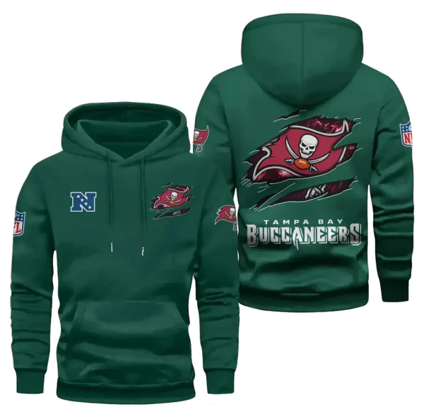 Tampa Bay Buccaneers Limited Edition Pocket Pullover Hoodie New 2025 AZ2DHD094 - Image 5