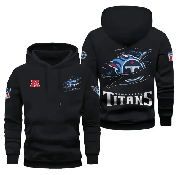 Tennessee Titans Limited Edition Pocket Pullover Hoodie New 2025 AZ2DHD095 - Image 2