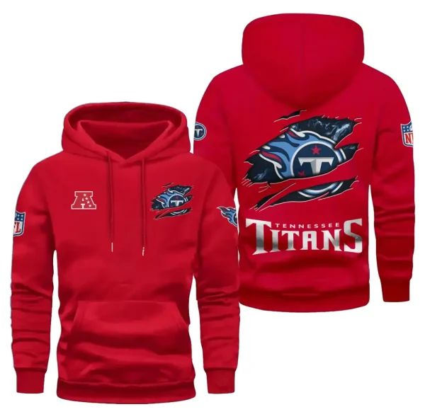 Tennessee Titans Limited Edition Pocket Pullover Hoodie New 2025 AZ2DHD095 - Image 3