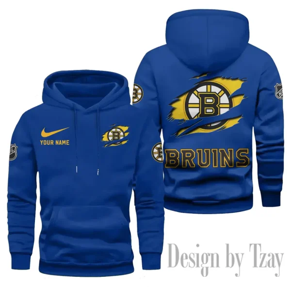 Boston Bruins Limited Edition Pocket Pullover Hoodie New 2025 AZ2DHD097