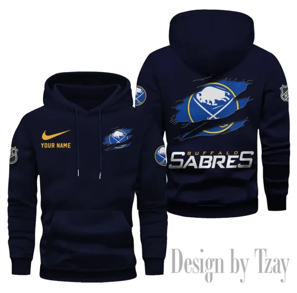 Buffalo Sabres Limited Edition Pocket Pullover Hoodie New 2025 AZ2DHD098 - Image 3