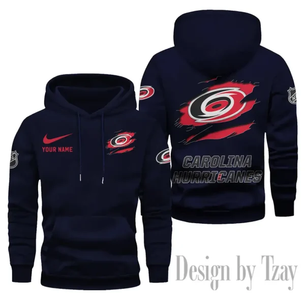 Carolina Hurricanes Limited Edition Pocket Pullover Hoodie New 2025 AZ2DHD100