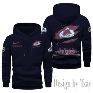 Colorado Avalanche Limited Edition Pocket Pullover Hoodie New 2025 AZ2DHD102